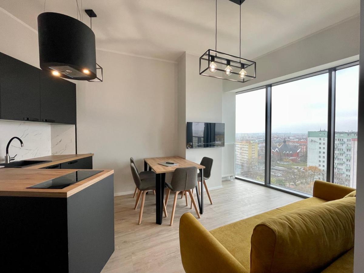 Hanza Tower Apartamenty Stettin Exterior foto